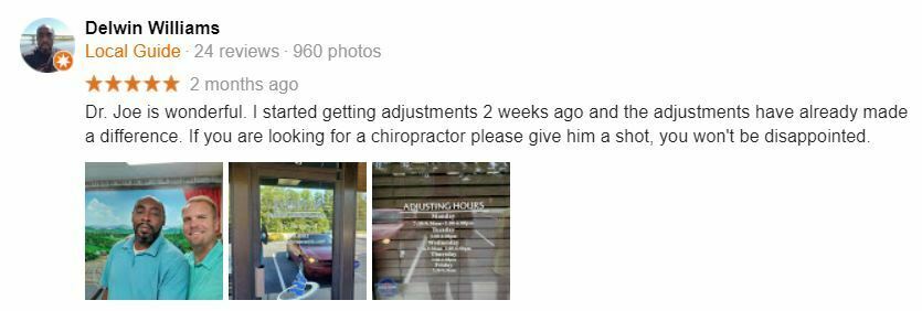 Chiropractic Simpsonville SC Patient Testimonials